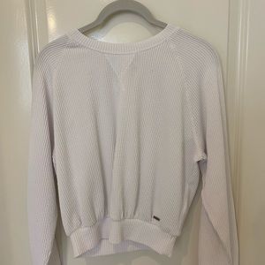 White Hollister sweater